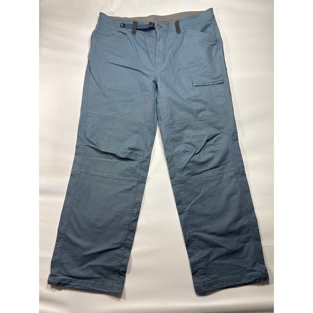 Prana Men's Kragg Gorpcore Blue Brown Hiking Pants - Size 40 (41x32)*